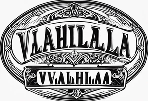 Valhalla tattoo idea