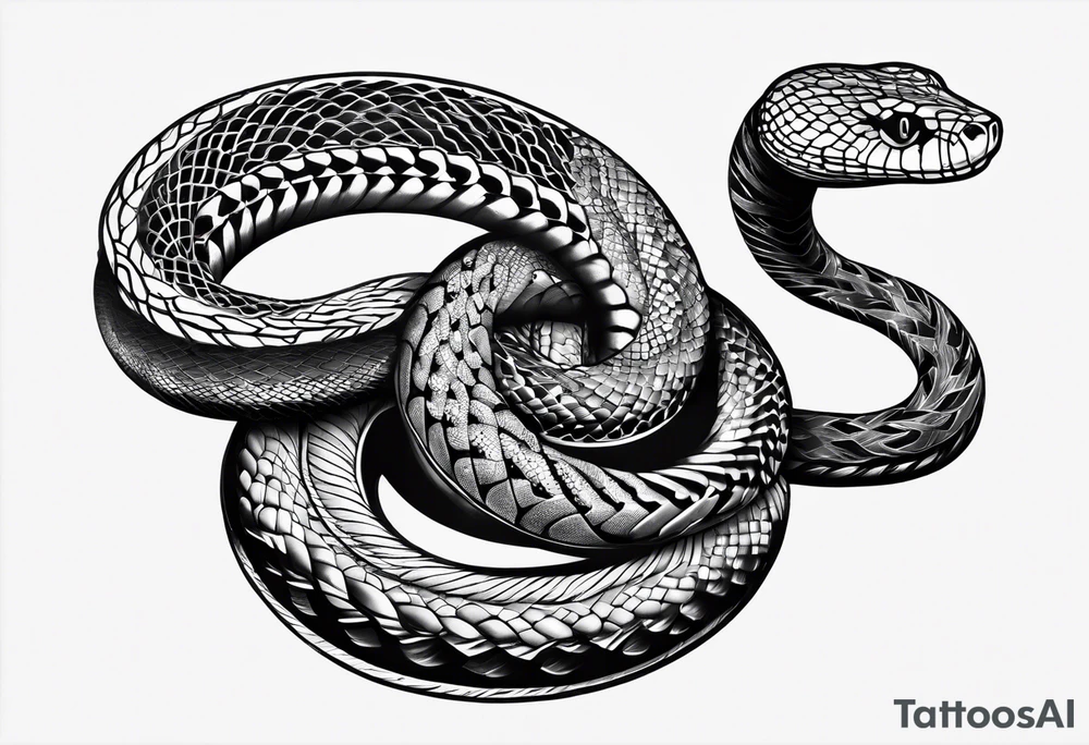 snakes tattoo idea