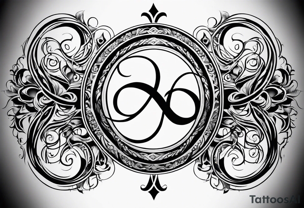 Infinity Symbol tattoo idea