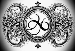 Infinity Symbol tattoo idea