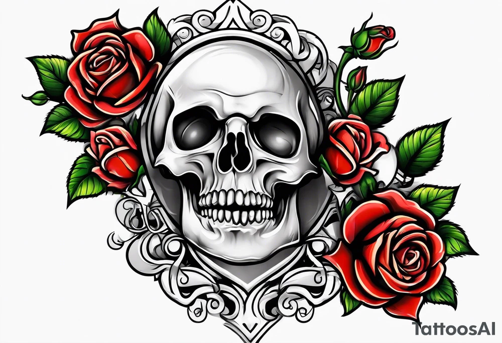 rose tattoo idea