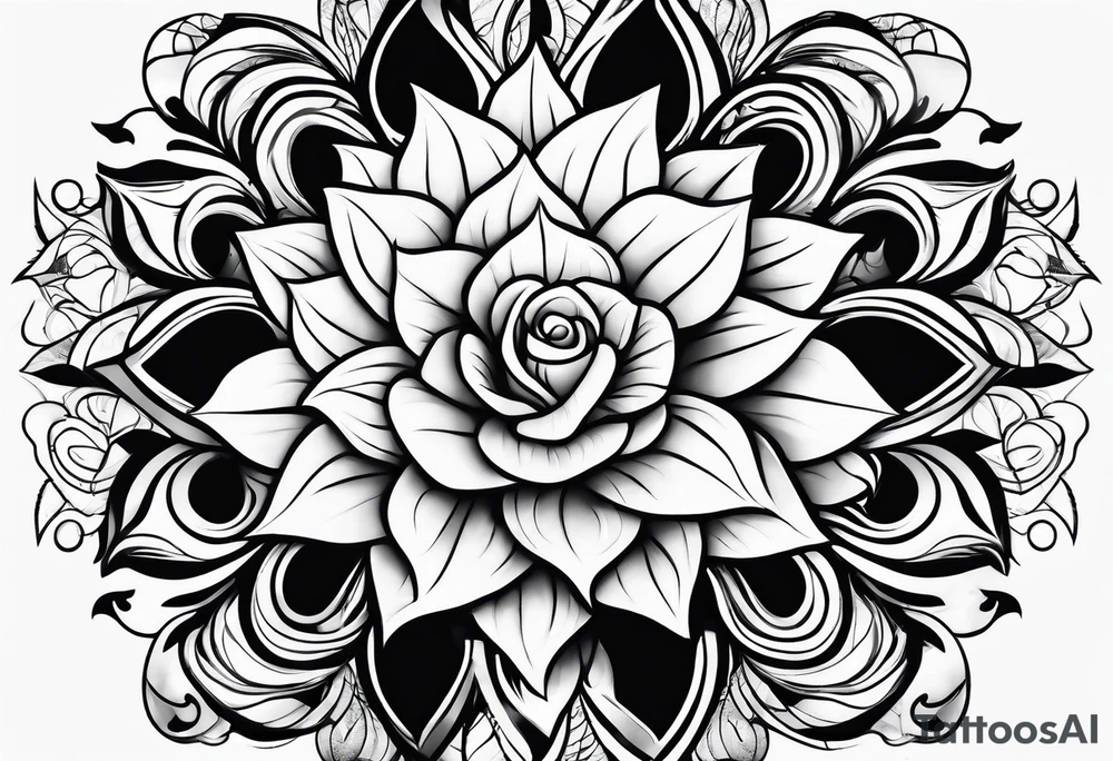 concept design, nature tattoo idea