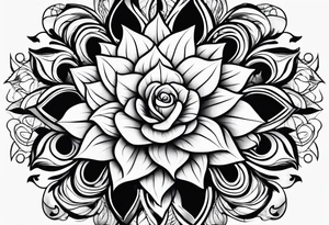 concept design, nature tattoo idea