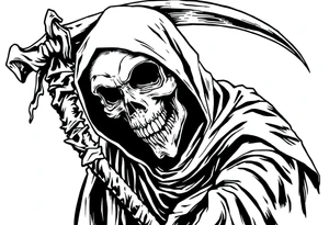 Grim reaper tattoo idea