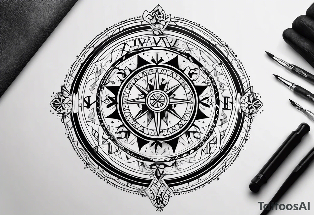 Vegvisir tattoo idea