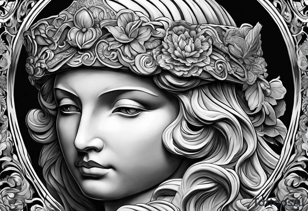 Michaelangelo painting tattoo idea