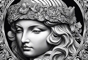 Michaelangelo painting tattoo idea