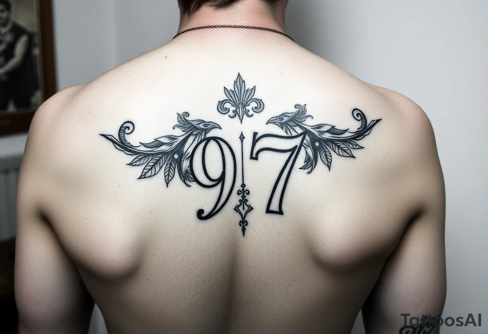 Unterarm sleeve mit dem geburtsjahr meiner oma die heute 77 wäre, etwas mit hannover 96, einem loorberkranz und etwas mit harsum 31177 tattoo idea