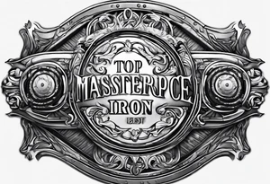 iron sharpens iron, fitness, men, sweat, gloom tattoo idea