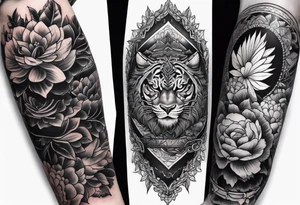 Forearm to hand tattoo idea