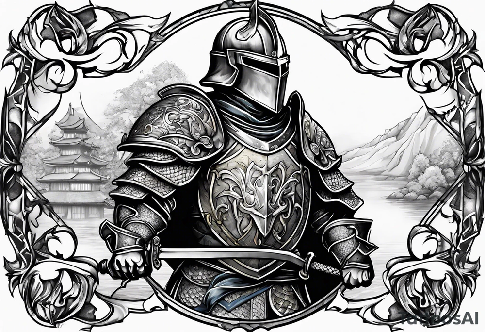 Knight tattoo idea