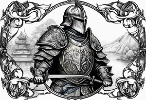 Knight tattoo idea