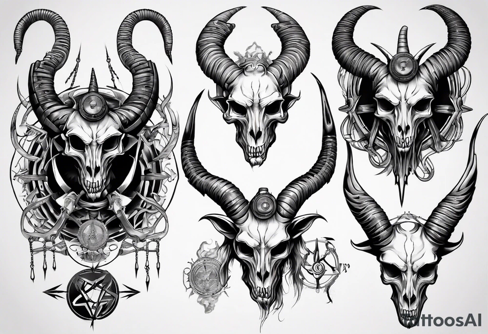 Baphomet tattoo idea