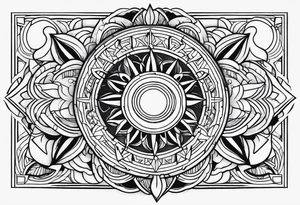 february symbols tattoo idea
