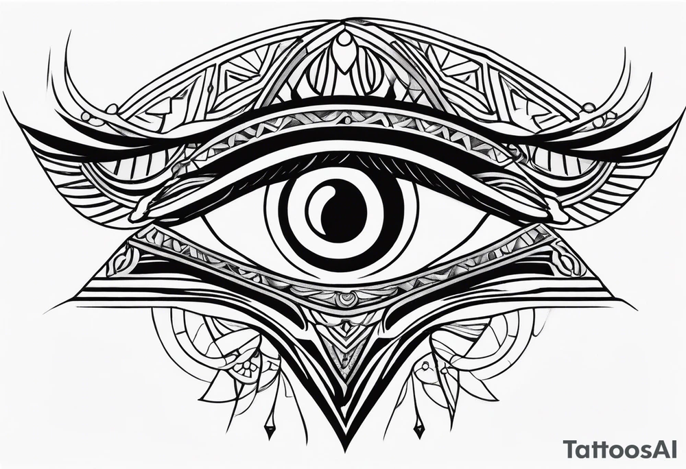 olho de horus tattoo idea
