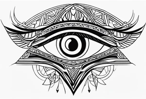 olho de horus tattoo idea