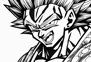 Dragon ball z tattoo idea