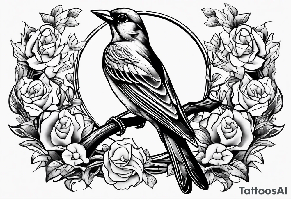 nightingale tattoo idea