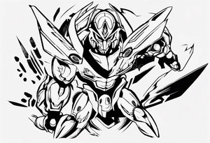 Tekkaman tattoo idea