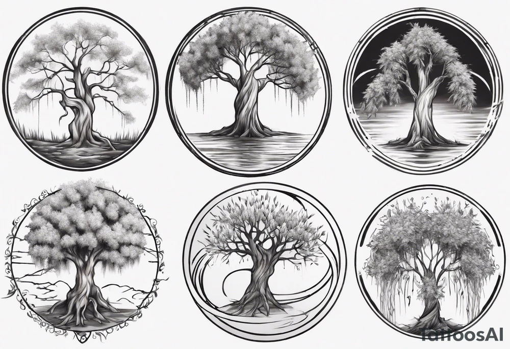 willow tree tattoo idea
