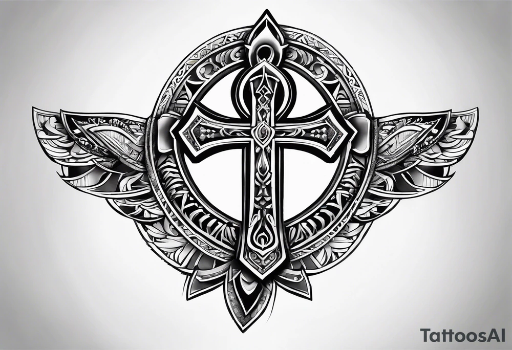 ankh, arm tattoo idea