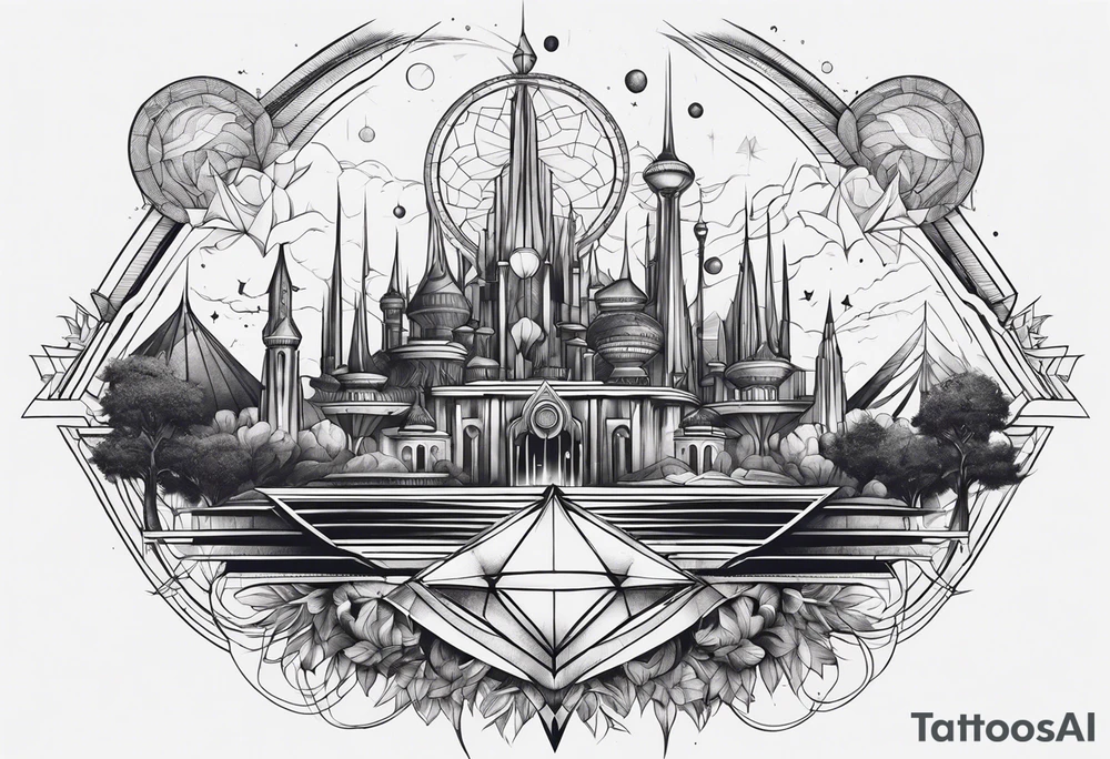 TOMORROWLAND tattoo idea