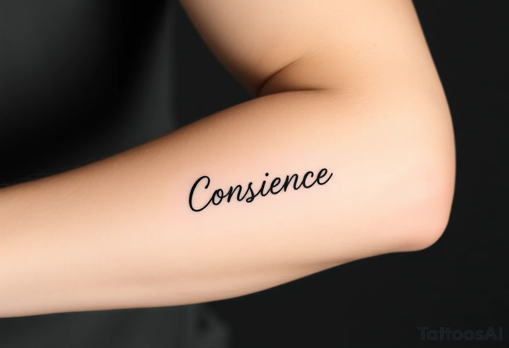 Confidence tattoo idea