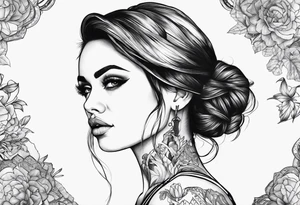 Broken tattoo idea