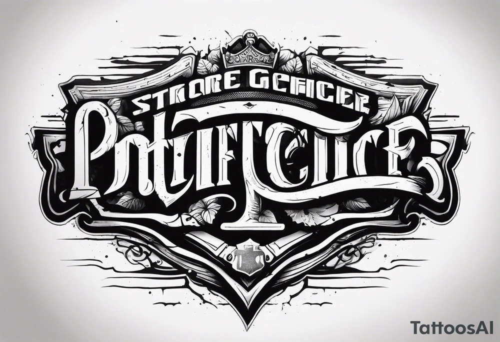 dirty officer tattoo idea