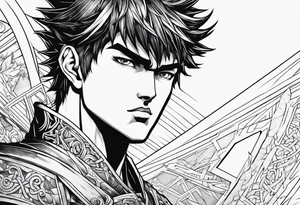 Berserk manga tattoo idea