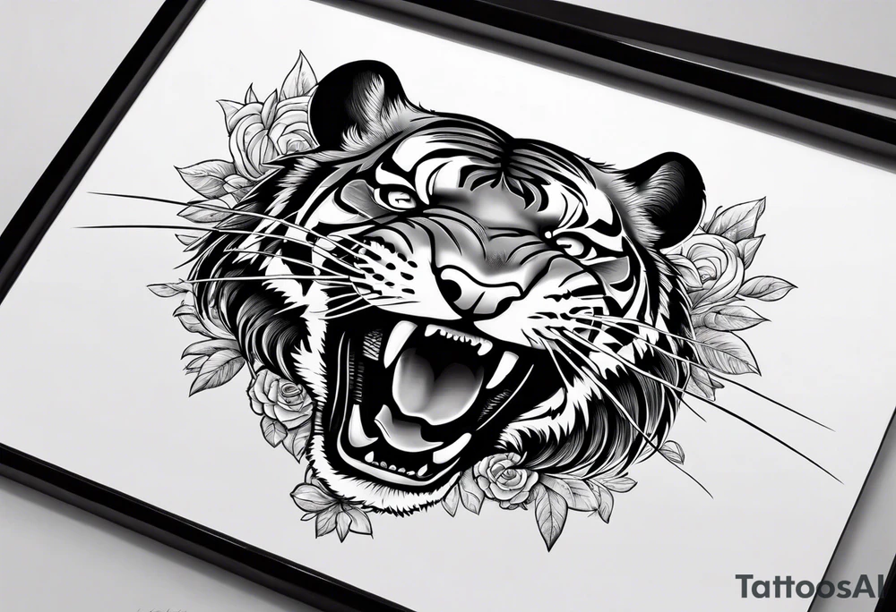 Rat on Tiger tattoo idea
