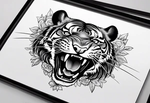 Rat on Tiger tattoo idea