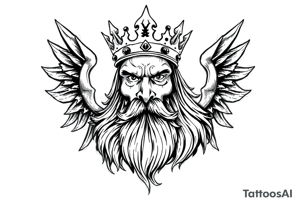 king salisse tattoo idea