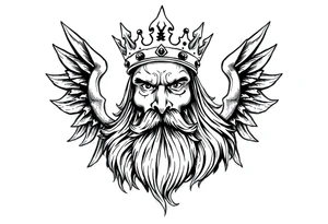 king salisse tattoo idea