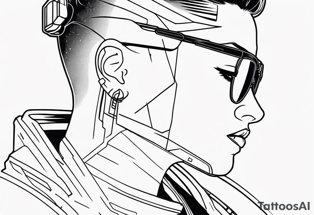 CYBERPUNK tattoo idea