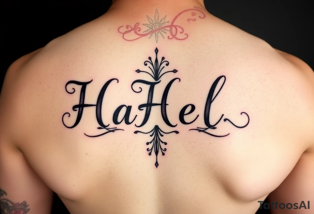 I have three kids. Rhiannon, Hazel, Gareth. I’d like some tattoo ideas incorporating their names. Either their names. Or things that symbolize them. Birth months are December, July, and November, respectively. tattoo idea