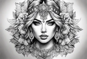 Bident tattoo idea