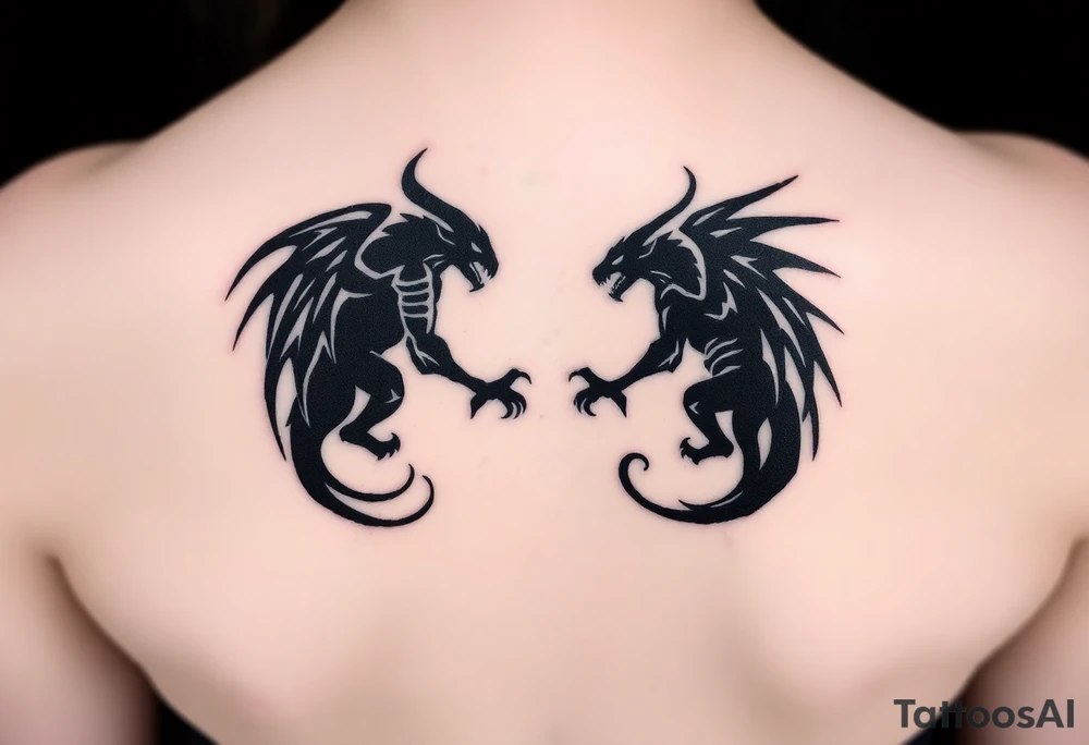 Chernobog vs. Belobog tattoo idea