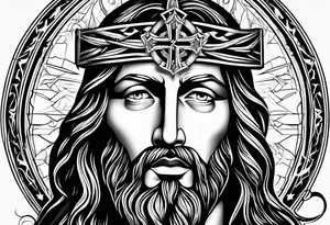 Jesus tattoo idea