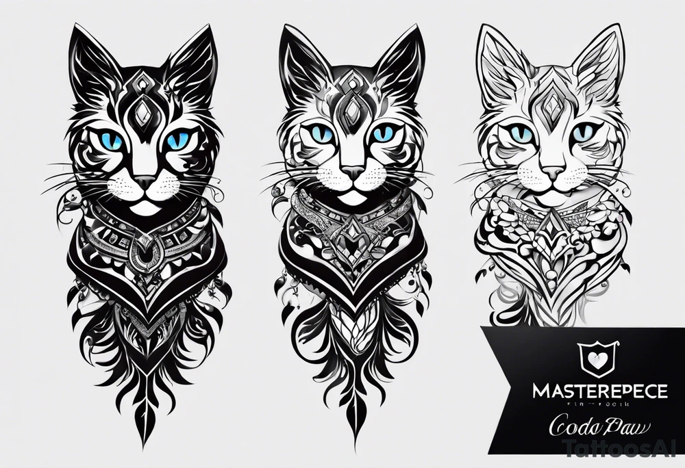 Hi. I want to make a tattoo sketch. The tattoo will be located on the inside of the forearm. starting from the wrist. The tattoo consists of important moments in my life. This is a cast of a cat's paw, COCC - the abbreviation of my girls, COVID-19 or corona, a minor car accident, BMW, a crossed out hemp leaf, can you tell me? tattoo idea