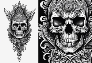 burning ground tattoo idea