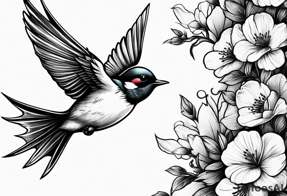 Swallow tattoo idea