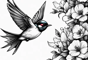 Swallow tattoo idea