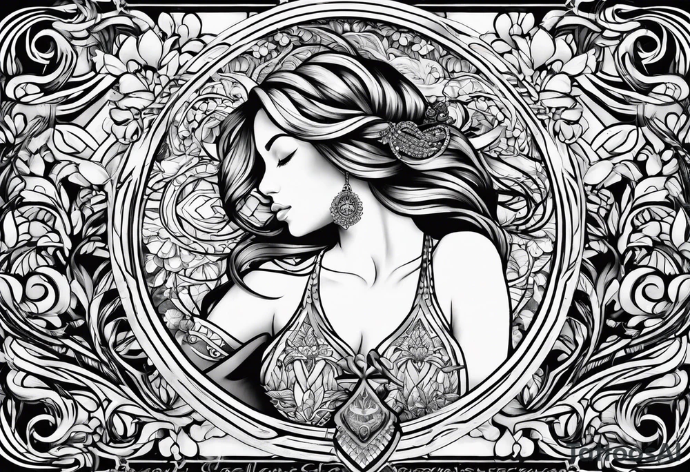 “Be still” tattoo idea