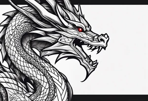 Dragon arm tattoo tattoo idea