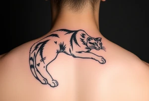 Black Cat tattoo idea