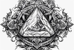 diamond tattoo idea