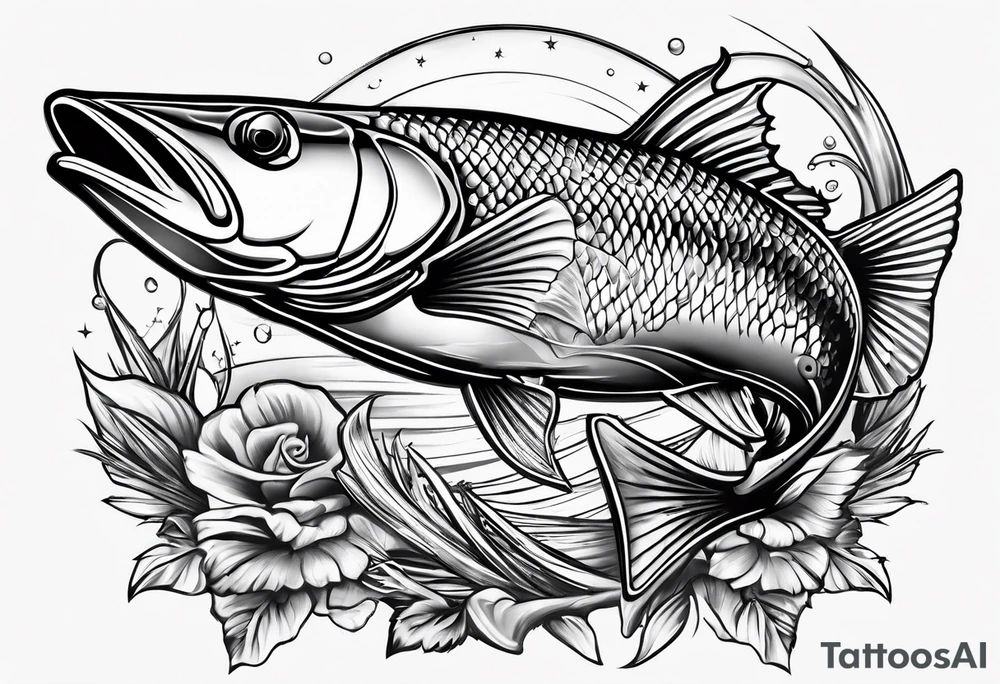 Patriot
Fishing tattoo idea