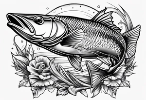 Patriot
Fishing tattoo idea