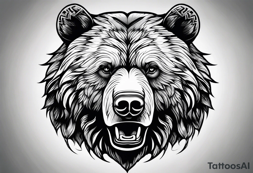 Grizzle Bear tattoo idea